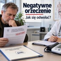 Rozmowa z lekarzem o negatywnym orzeczeniu do prawa jazdy